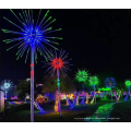 Luces LED de fuegos artificiales al aire libre